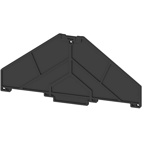 Weidmüller Abdeckplatte schwarz, 3 mm PAP PRV/PPV8 SW